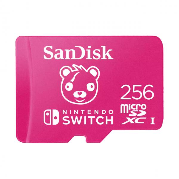 SanDisk SDSQXAO-256G-GN6ZG memoria flash 256 GB MicroSDXC UHS-I (NINTENDO MICROSD UHS I CARD - 256GB FORTNITE EDIT. CUDDLE TEAM)