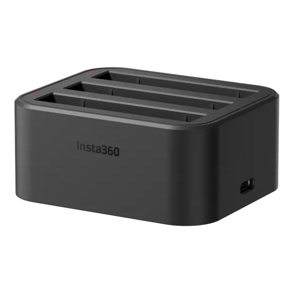 Insta360 CINSAAQ/A carica batterie Batteria per telecamera sportiva (Insta360 X3 Fast Charge Hub)
