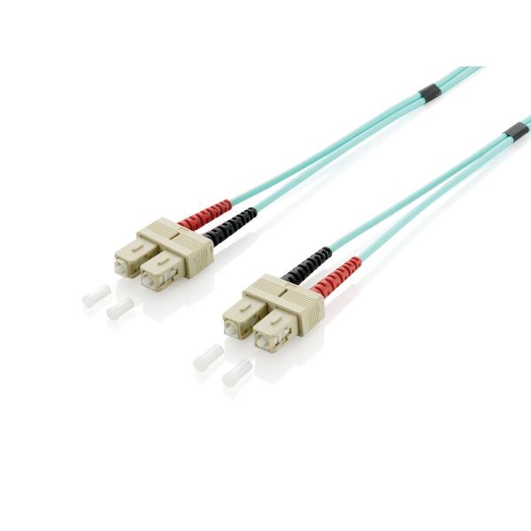 Equip 255333 cavo InfiniBand e in fibra ottica 30 m SC Turchese (Sc/Sc Fiber Optic Patch - Cable, Om3, 30M - Warranty: 12M)