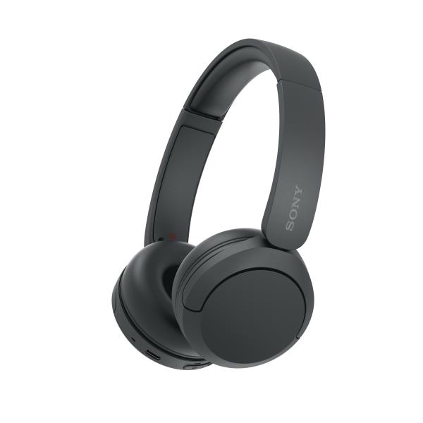 Sony Cuffie Bluetooth wireless WH-CH520 - Durata della batteria fino a 50 ore con ricarica rapida, stile on-ear - Nero (Sony WHCH520 Czarne)