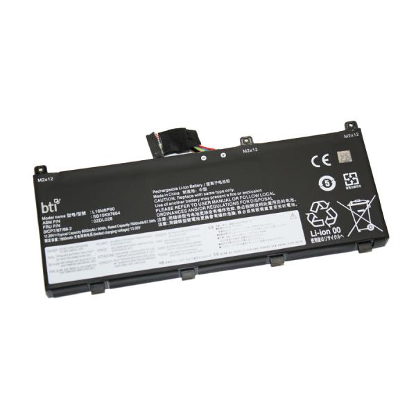 BTI 02DL028- ricambio per laptop Batteria (BTI 90Wh 6 cell SB10T83145 compatible battery for LENOVO THINKPAD P53 20QQ THINKPAD P53 20QN)