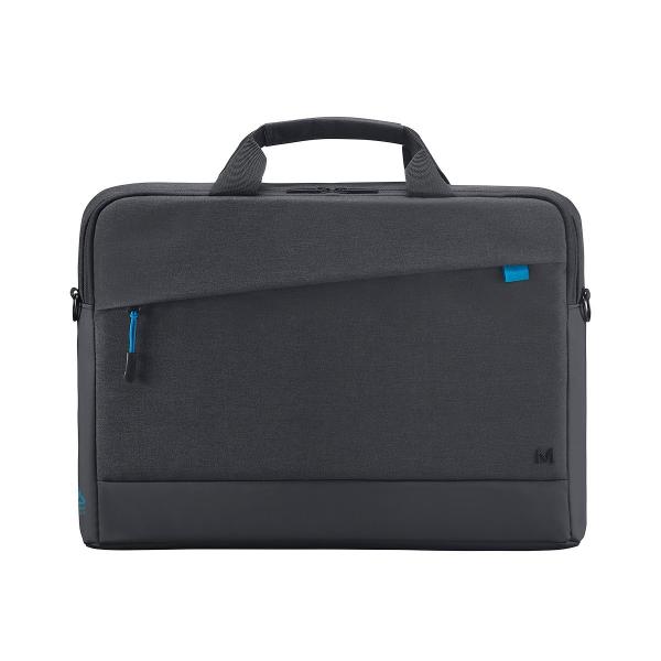 Mobilis 025028 borsa per laptop 40,6 cm [16] Valigetta ventiquattrore Nero (TRENDY BRIEFCASE 14-16IN BLACK - 35 PERCENT RECYCLED)