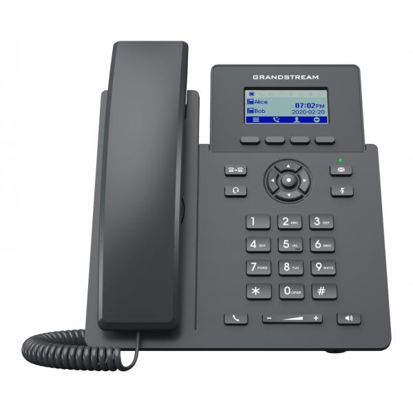 Grandstream Networks GRP2601P telefono IP Nero 2 linee LCD (Ip Phone Black 2 Lines Lcd - Warranty: 12M)