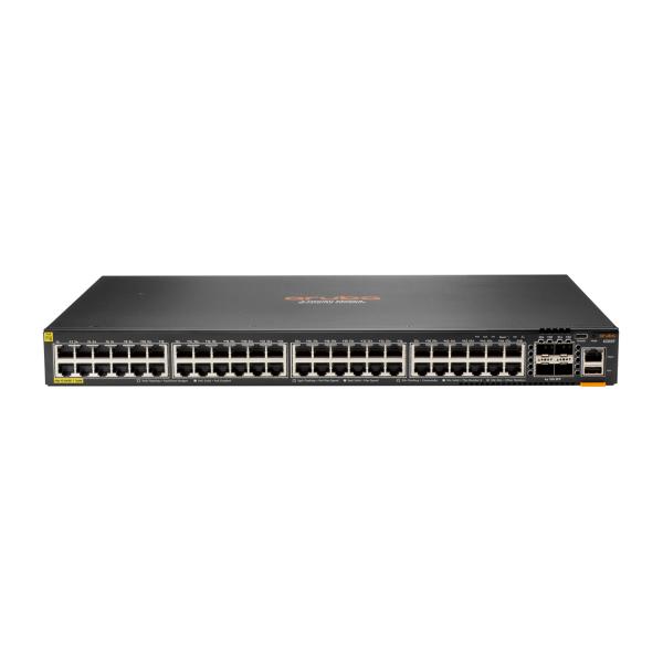 HPE Aruba Networking Aruba CX 6200F 48G Class-4 PoE 4SFP+ 740W Gestito L3 Gigabit Ethernet [10/100/1000] Supporto Power over Ethernet [PoE] 1U (HPE Aruba Networking CX 6200F 48G Clas)