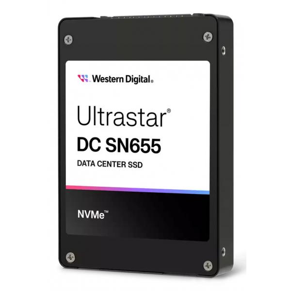 Western Digital Ultrastar DC SN655 3,84 TB U.3 PCI Express 4.0 NVMe 3D TLC NAND (WD Ultrastar DC SN655 WUS5EA138ESP7E3)