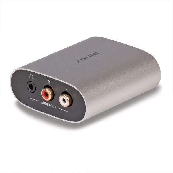 Lindy 38363 convertitore audio Argento (HDMI ARC Audio Extractor)
