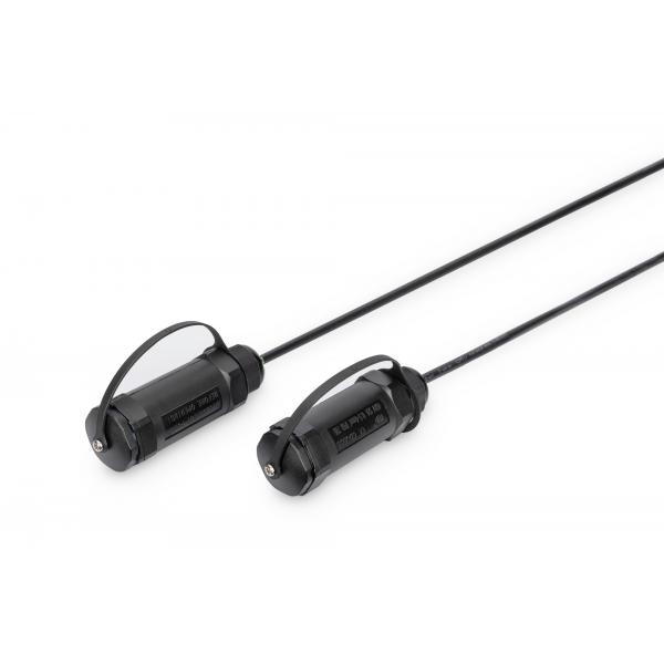 Digitus Cavo di collegamento 4K HDMI AOC armato con guaina protettiva (DIGITUS HDMI AOC Verbindungsk. 10m m)
