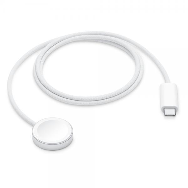 Apple Cavo magnetico USB-C per la ricarica rapida di Watch [1 m] (Apple Magnetic - Cavo di ricarica smart watch - 24 pin USB-C maschio - 1 m)