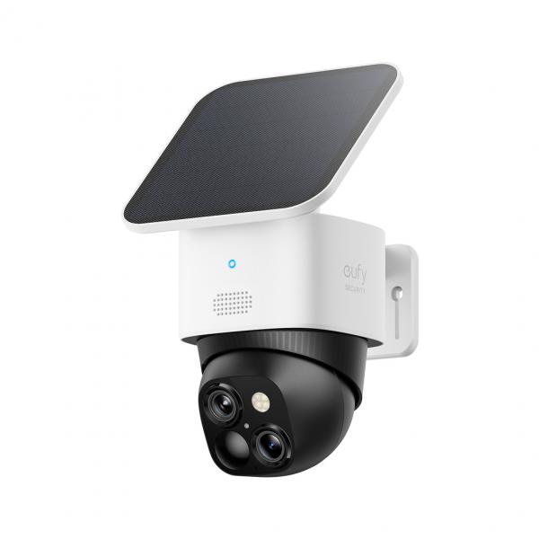 Eufy SoloCam S340 Lampadina Telecamera di sicurezza IP Interno e esterno 2880 x 1620 Pixel Soffitto/muro (Anker Eufy SoloCam S340 Black/White)