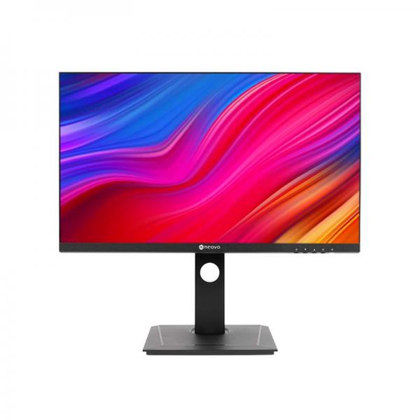 AG Neovo DW2401 Monitor PC 60,5 cm [23.8] 2560 x 1440 Pixel Wide Quad HD LED Nero (DW-2401 24IN IPS 2560X1440 300 - CD/M2 1000000:1 USB-C HDMI ERGON)