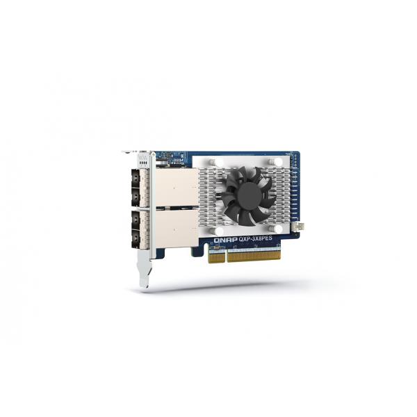 QNAP QXP-3X8PES scheda di rete e adattatore Interno 64000 Mbit/s (2 ports [SFF-8644 1x2] Expansion card PCIe Gen3 x8 for QNAP PCIe JBOD series)