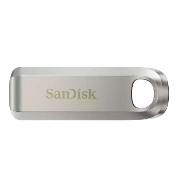SanDisk SDCZ75-128G-G46 unità flash USB 128 GB USB tipo-C 3.2 Gen 1 [3.1 Gen 1] Argento (ULTRA LUXE TYPE-C FLASH DRIVE - 128GB USB 3.2 G1 PREM METAL DES)