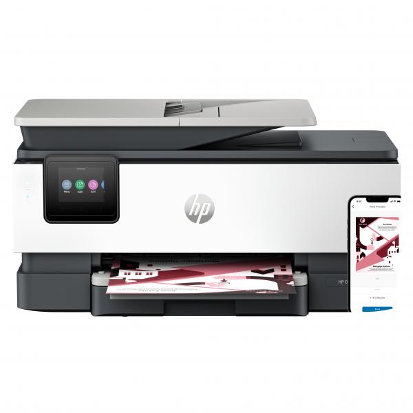 HP OfficeJet Pro 8122e Wireless All-in-One Colore Stampante, Instant Ink; Stampa fronte/retro (Officejet Pro Hp 8122E - All-In-One Printer, Color, - Printer For Home, Print, Copy, Scan, Automatic Doc