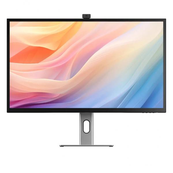 ALOGIC 32C4KPDW Monitor PC 81,3 cm [32] 3840 x 2160 Pixel 4K Ultra HD Alluminio, Nero (32IN 4K UHD USB-C HUB MONITOR - WITH POWER DELIVERY AND WEB CAM)