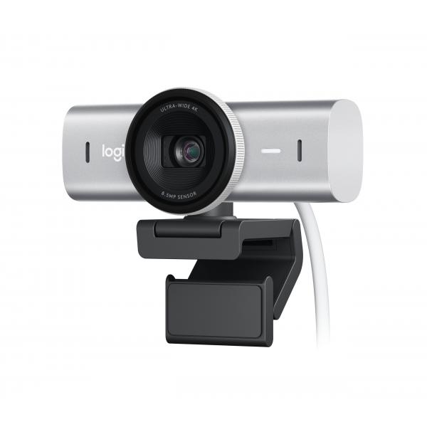 Logitech 960-001554 webcam 3840 x 2160 Pixel USB Grigio (Logitech Webcam MX BRIO 4K light grey)