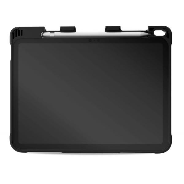 STM STM-222-425JU-01 custodia per tablet 25,9 cm [10.2] Custodia a libro Nero, Trasparente (STM dux Swivel [iPad 9th, 8th,7th Gen])