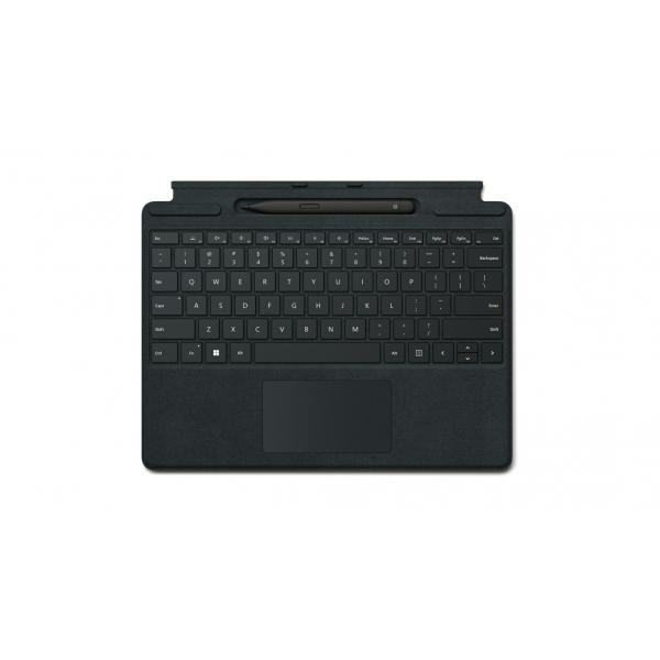Microsoft Surface Pro Signature Keyboard w/ Slim Pen 2 Italiano Microsoft Cover port Nero (Microsoft Surface Pro Signature Keyboard - Tastiera - con accelerometro, touchpad, Porta Surface Slim Pen 2