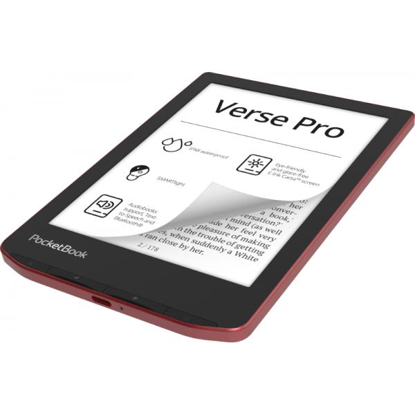 PocketBook Verse Pro e-book reader 16 GB Wi-Fi Bluetooth - Passion Red