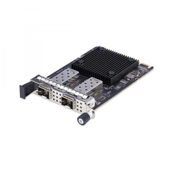 StarTech.com Scheda di rete server OCP 3.0 SFP+ a 10 Gbps a 2 porte con Intel X710, compatibile SFF 4C+, NIC OCP a due porte, Windows e Linux (Startech - Network adapter - OCP 3.0 - 10 Gigabit SFP+ x
