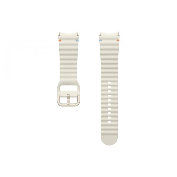 Samsung ET-SNL31 Band Crema Nitrile, Gomma (^SPORT BAND [M/L] WATCH7 CREAM)