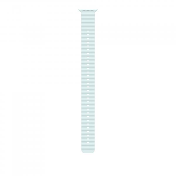 Apple Estensione per cinturino Ocean blu ghiaccio [49 mm] - Titanio naturale (-APPLE WATCH 49 ICE BLUE N TI OB XL)