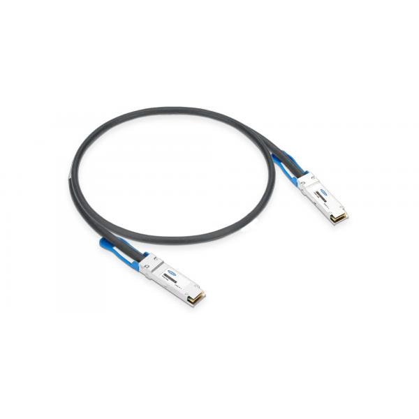 Origin Storage MCP1650-H002E26-OS cavo InfiniBand e in fibra ottica 2 m QSFP56 DAC Nero (Origin Storage MCP1650-H002E26 NVIDIA Mellanox Compatible Direct Attach Copper Cable 200GBase-CU Infiniband HD
