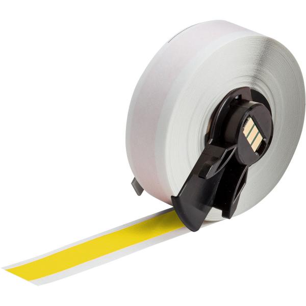 Brady M6C-500-595-YL etichetta per stampante Giallo Etichetta per stampante autoadesiva (All-Weather Vinyl Labels for - M610, M611 and BMP61)