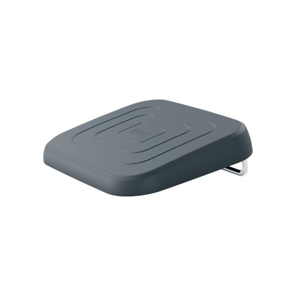 Leitz 65460089 poggiapiede da scrivania Grigio (Leitz Ergo Adjustable Desk Foot Rest)