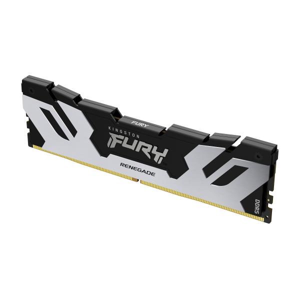Kingston Technology FURY 24GB 8400MT/s DDR5 CL40 CUDIMM Renegade Silver XMP (24GB DDR5-8400MT/S CL40 CUDIMM)