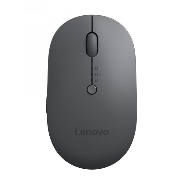 Lenovo 4Y51R29290 mouse Universale Ambidestro Bluetooth + USB Type-C Ottico 2400 DPI (Lenovo Multi-Device - X9 Edition - mouse - per destrorsi e per sinistrorsi - ottica - 4 pulsanti - senza fili - 2