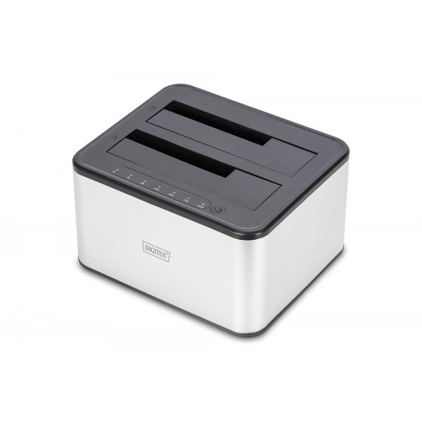 Digitus USB 3.0 dual SATA HDD docking station 2,5/ 3,5 (USB3.0 SATA HDD DOCKINGST.KLON - DUAL 2-PORT 2.5/3.5 SSD/HDD)