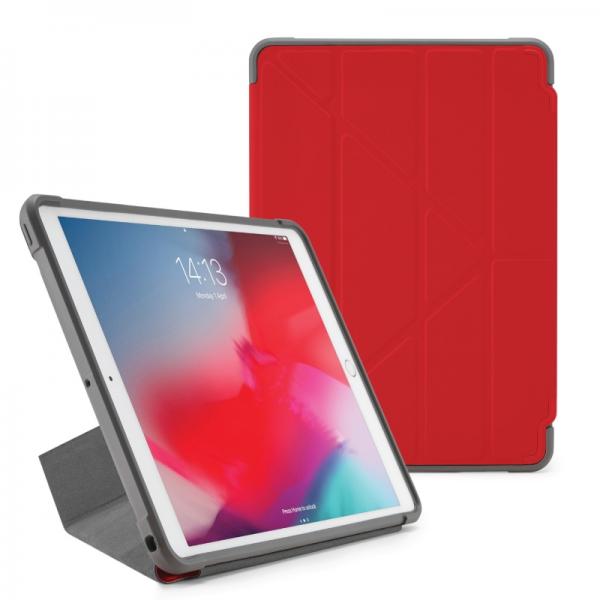 Pipetto Origami Shield Custodia a libro Rosso (Pipetto iPad 10.5 2019 Origami Shield)