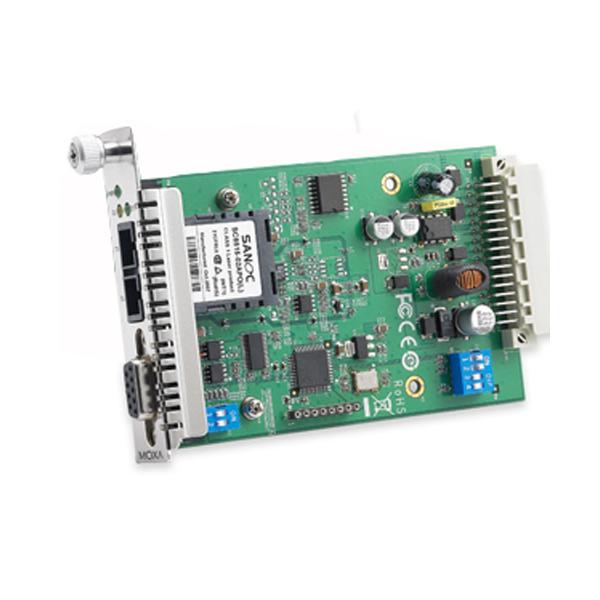 Moxa TCF-142-S-SC-RM convertitore/ripetitore/isolatore seriale RS-232/422/485 Fibra [SC] (Moxa TCF-142-S-SC-RM - fibermedieomfor)