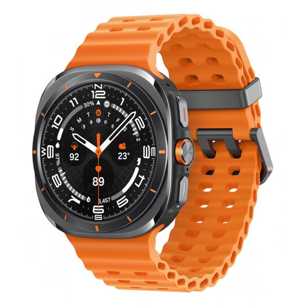 Samsung Galaxy Watch Ultra 3,81 cm [1.5] AMOLED 47 mm Digitale 480 x 480 Pixel Touch screen 4G Grigio Wi-Fi GPS [satellitare] (Samsung SM-L705F Galaxy Watch Ultra Smartwatch titanium gray orange 47mm