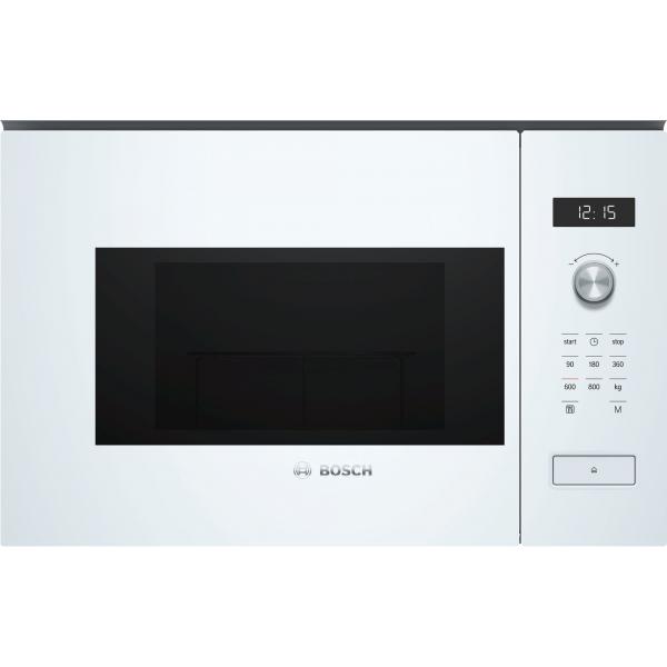 Bosch Serie 6 BFL524MW0 forno a microonde Bianco Solo microonde Da incasso 20 L 800 W (Bosch Serie § 6 BFL524MW0 - mikrob?lge)