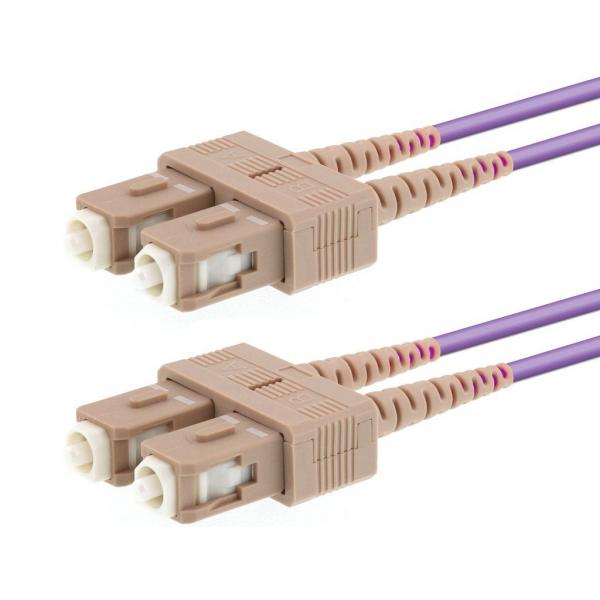 Fiber Patch Cable 50/125 - - SC/SC 25m - OM4 - Warranty: 24M