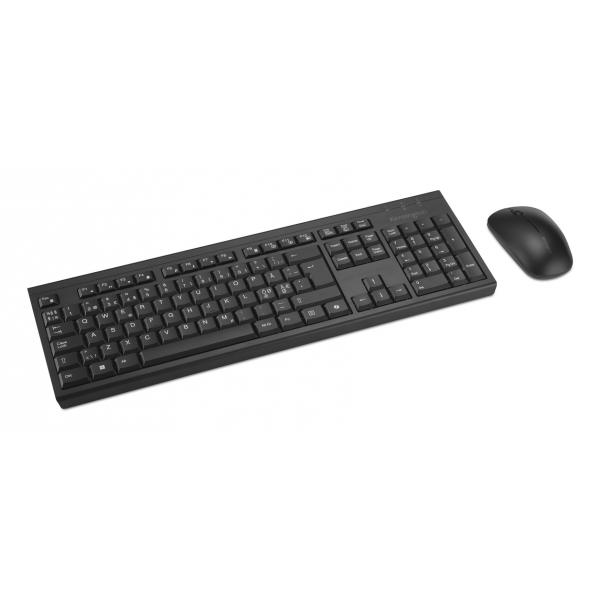 Kensington Set per desktop ricaricabile KM270 EQ - Wireless (Kensington KM270 EQ - s?t med mus og t)