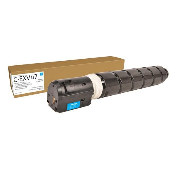 Toner rigenerato Everyday™ di Xerox Ciano compatibile con Canon C-EXV47 [8517B002], Capacità standard (EVERYDAY REMANUFACT. TONER REPL - CANON C-EXV47 CYAN [8517B002])