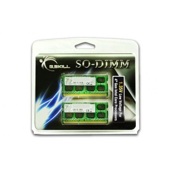 G.Skill 8GB DDR3-1600 memoria 2 x 4 GB 204-pin SO-DIMM (G.Skill - DDR3 - s?t - 8 GB: 2 x 4 GB)