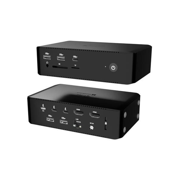 i-tec Thunderbolt5 Quattro Display Docking Station, 5x USB, 2.5 GLAN + Power Delivery 140W (I-TEC THUNDERBOLT 5 QUATTRO - DISPLAY DOCKING STATION +PD 140W)