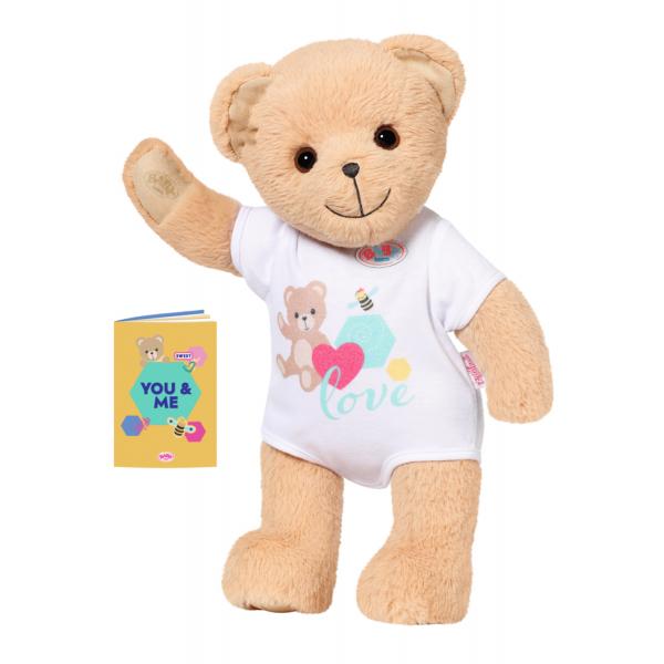 BABY born Bear white (ZAPF Creation BABY born bear white, cu)