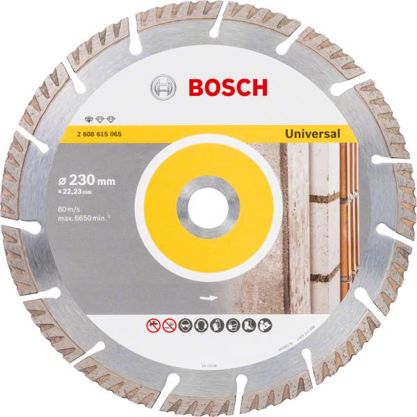 Bosch 2 608 615 060 accessorio per smerigliatrice Disco per tagliare (Bosch Standard for Universal diamantsk)