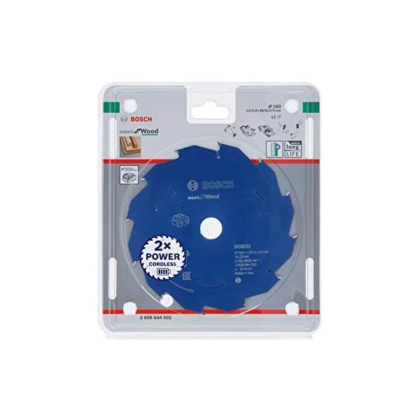 Bosch ?2608644502 lama circolare 16 cm 1 pz (Bosch Expert for Wood Rundsavsklinge R)