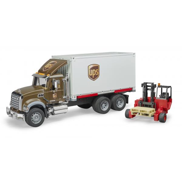 BRUDER MACK Granite UPS (BRUDER Mack Granite UPS Logistik-LKW -)