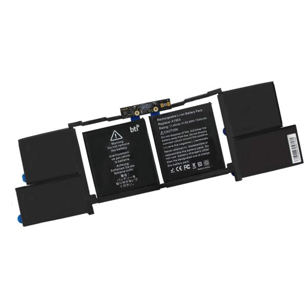 BTI 6 cell A1953 battery for APPLE MACBOOK PRO 15-INCH 2018 2019