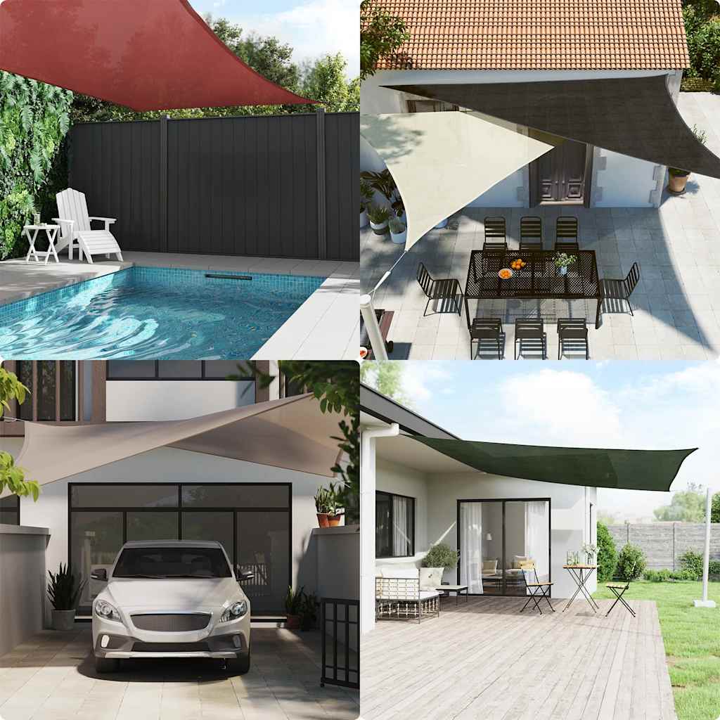 Vela Parasole 160 G/m² Grigio Talpa 2x4 M In Hdpe - Image 3