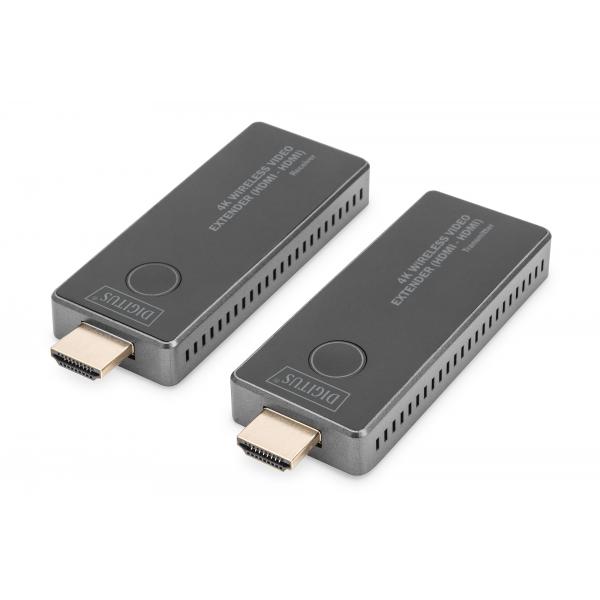 Digitus Set Di Estensori Hdmi Wireless 4k, 30 M, 4k/30hz (4k Hdmi Extender 30 M 4k/30hz)