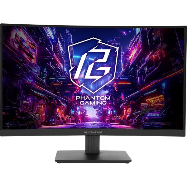 Asrock Phantom Gaming Monitor Pc 68,6 Cm [27] 2560 X 1440 Pixel Quad Hd Led Nero (pg27qrt1b Monitor/ 180hz Dp Hdmi*2 s)