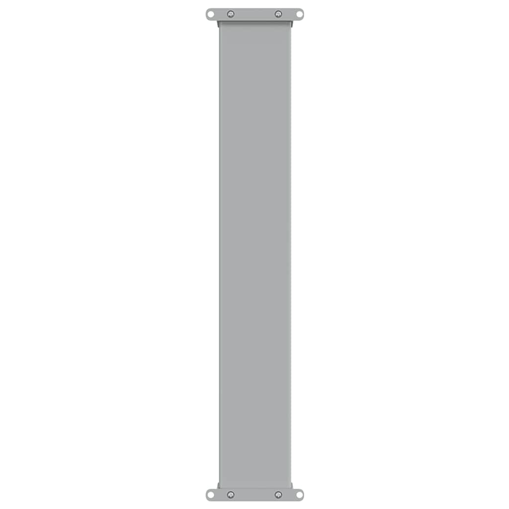 Tenda Laterale Retrattile Per Patio 80x300 Cm Rosso - Image 4