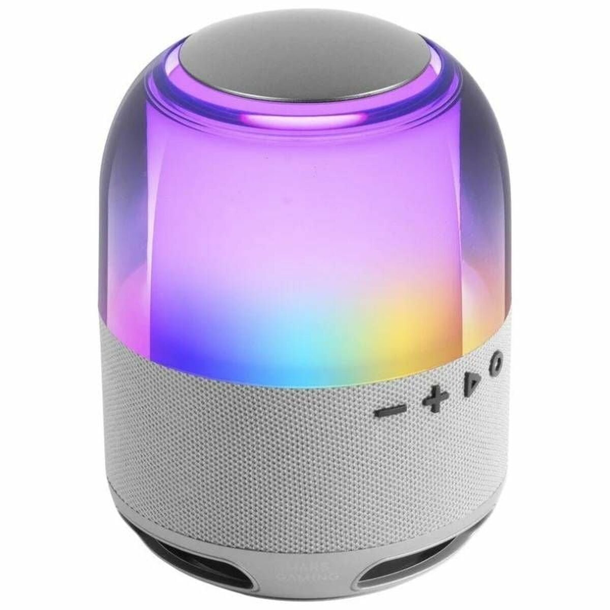 Altoparlante Bluetooth Portatile Mars Gaming Msfloww Argentato 15 W 4 W